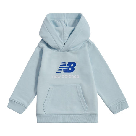 New Balance Boys' French Terry Stacked Logo Hoodie-1