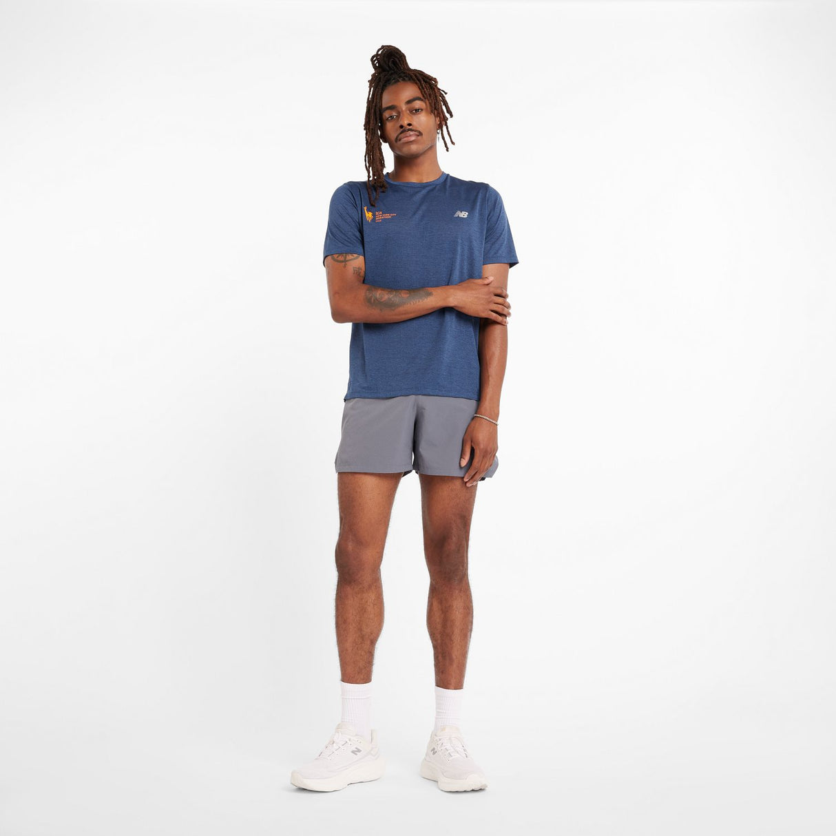New Balance Men's NYC Marathon Athletics T-Shirt-1