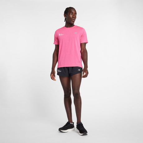 New Balance Men's NYC Marathon Athletics T-Shirt-1