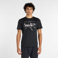 New Balance Men's Reflective City Poly T-Shirt-1