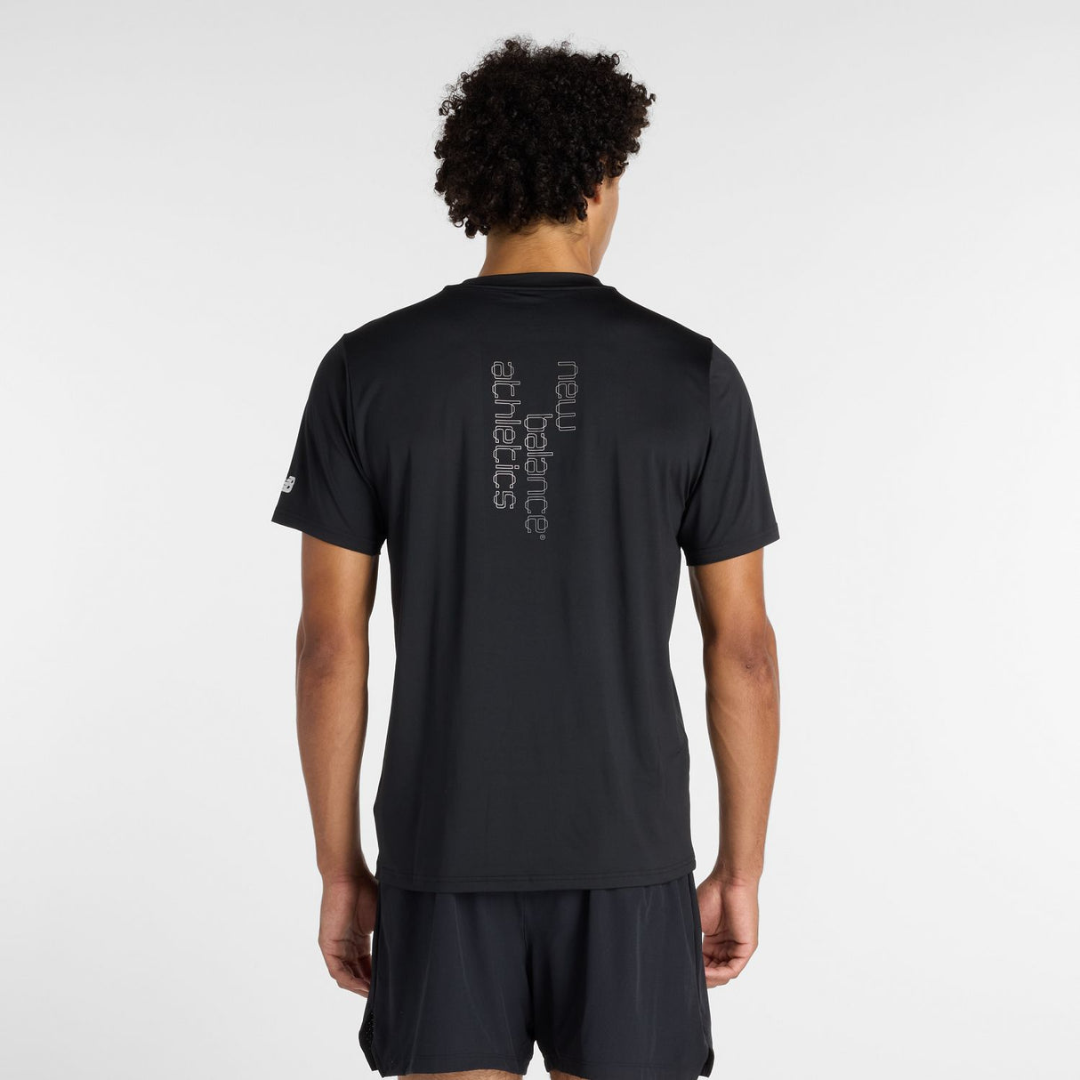 New Balance Men's Reflective City Poly T-Shirt-3