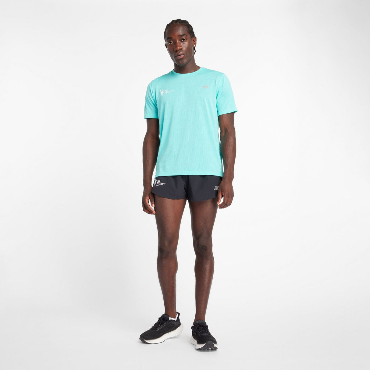 New Balance Men's NYC Marathon Athletics T-Shirt-1