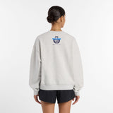 New Balance Women's United Airlines NYC Half Printed Athletics French Terry Crew-4