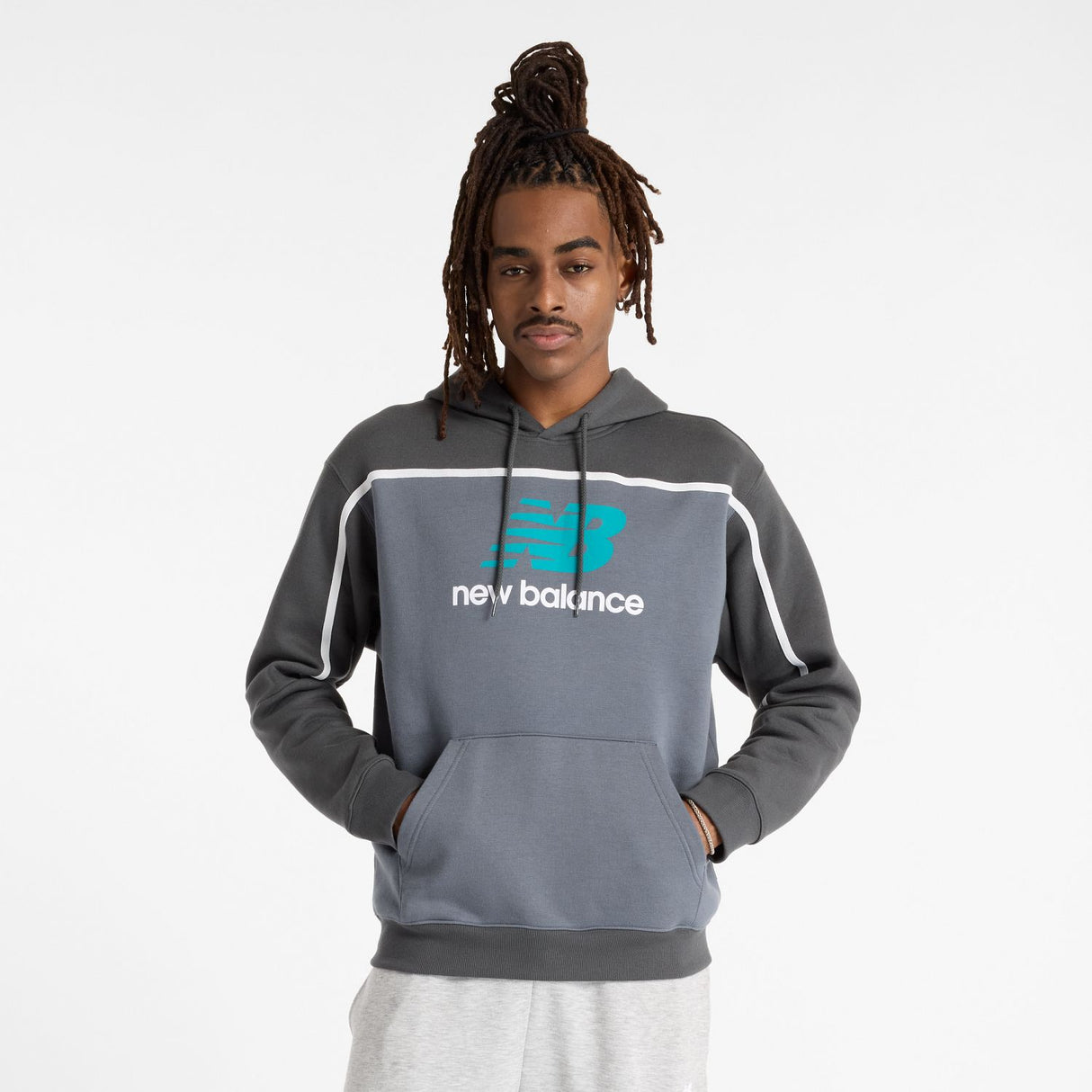New Balance Men's Classics Fleece Hoodie-1