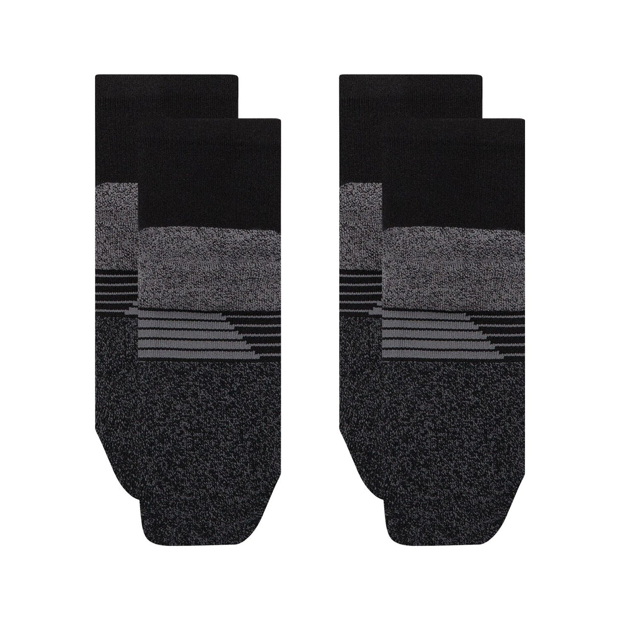 New Balance Pro Training Cushion Quarter Socks 2 Pack-3