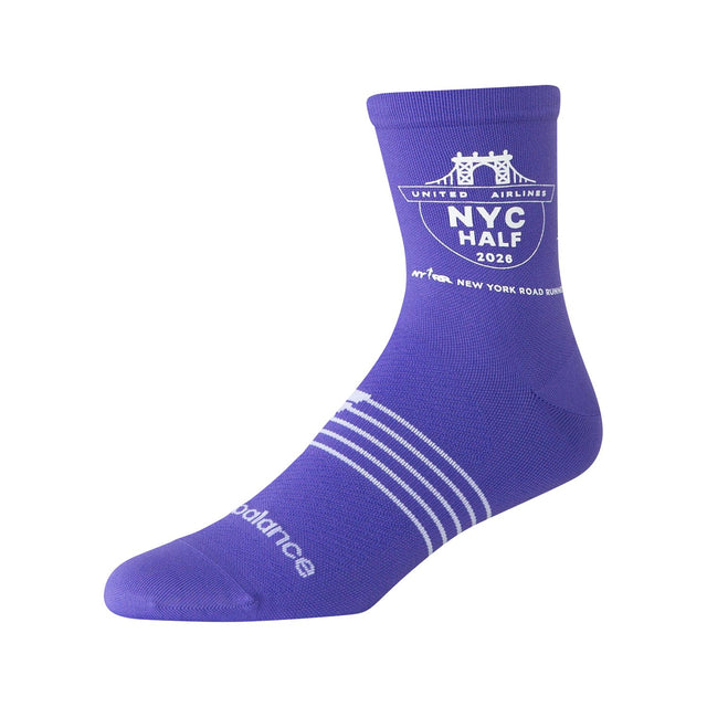 New Balance United Airlines NYC Half Quarter Socks-1