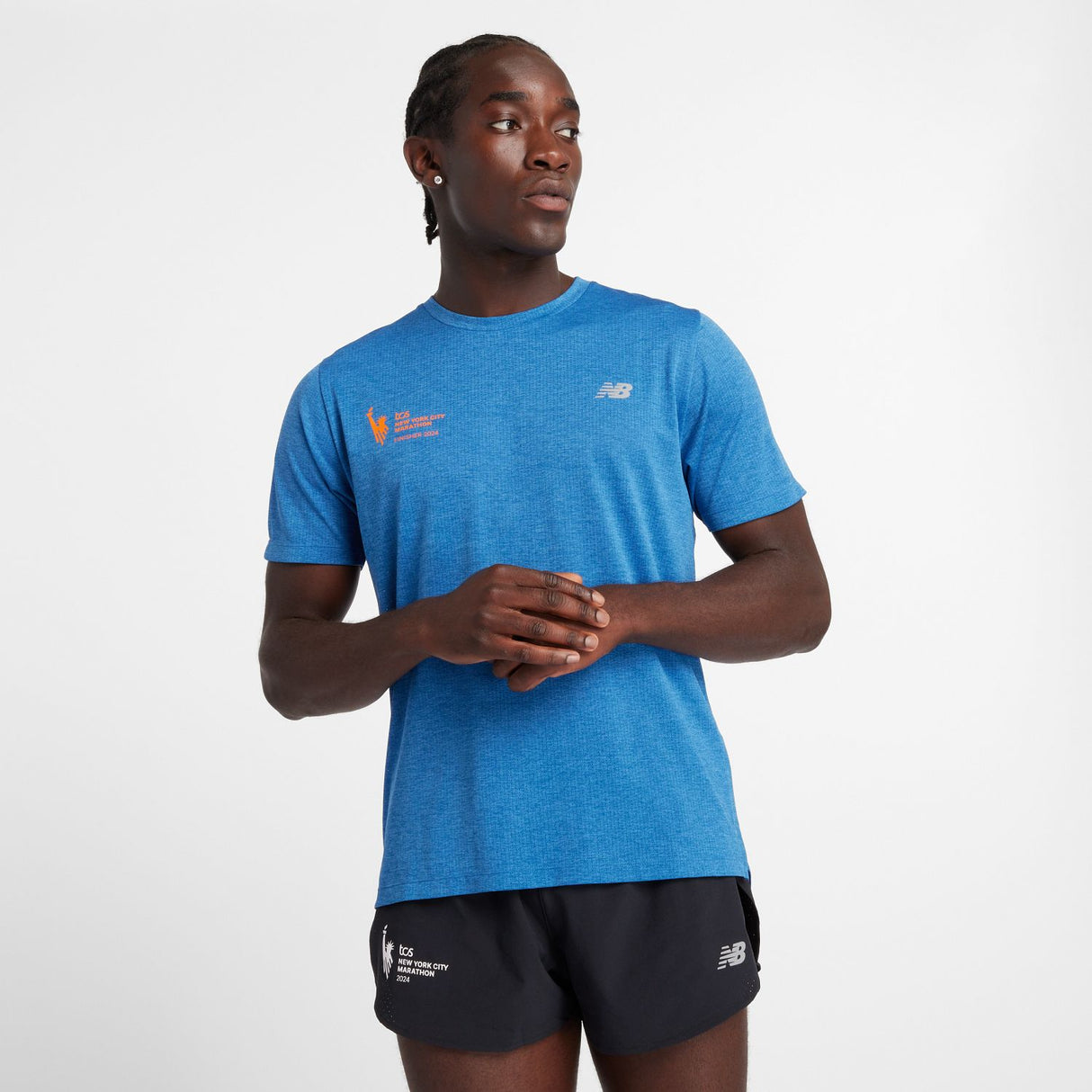 New Balance Men's NYC Marathon Athletics T-Shirt-2
