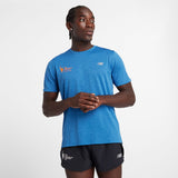 New Balance Men's NYC Marathon Athletics T-Shirt-2