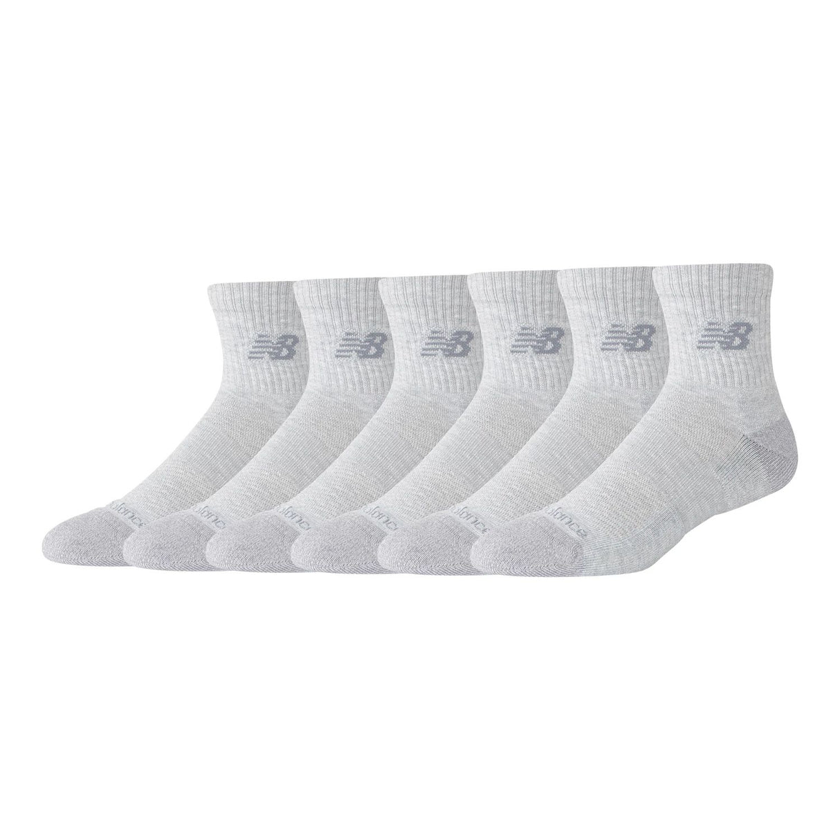 New Balance Active Quarter Socks 6 Pack-1