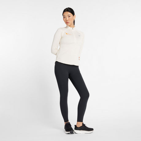 New Balance Women's NYC Marathon Athletics Heat Grid Half Zip-1
