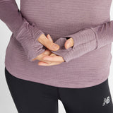 New Balance Women's NYC Marathon Athletics Heat Grid Half Zip-6