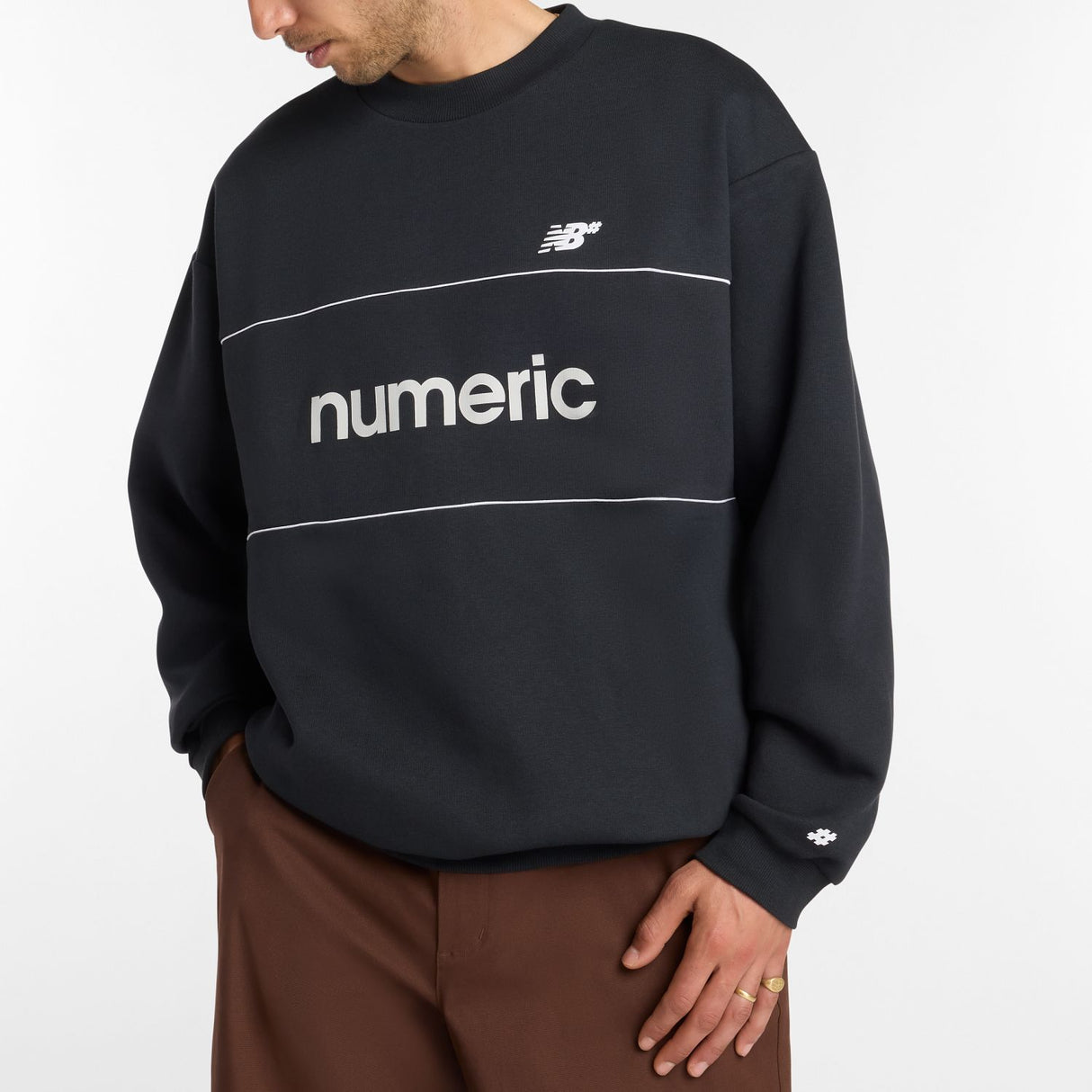 New Balance Men's Numeric Team Crew-5