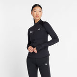New Balance Women's NYC Marathon Athletics Heat Grid Half Zip-3