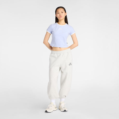 New Balance Women's Trackside Ringer T-Shirt-1