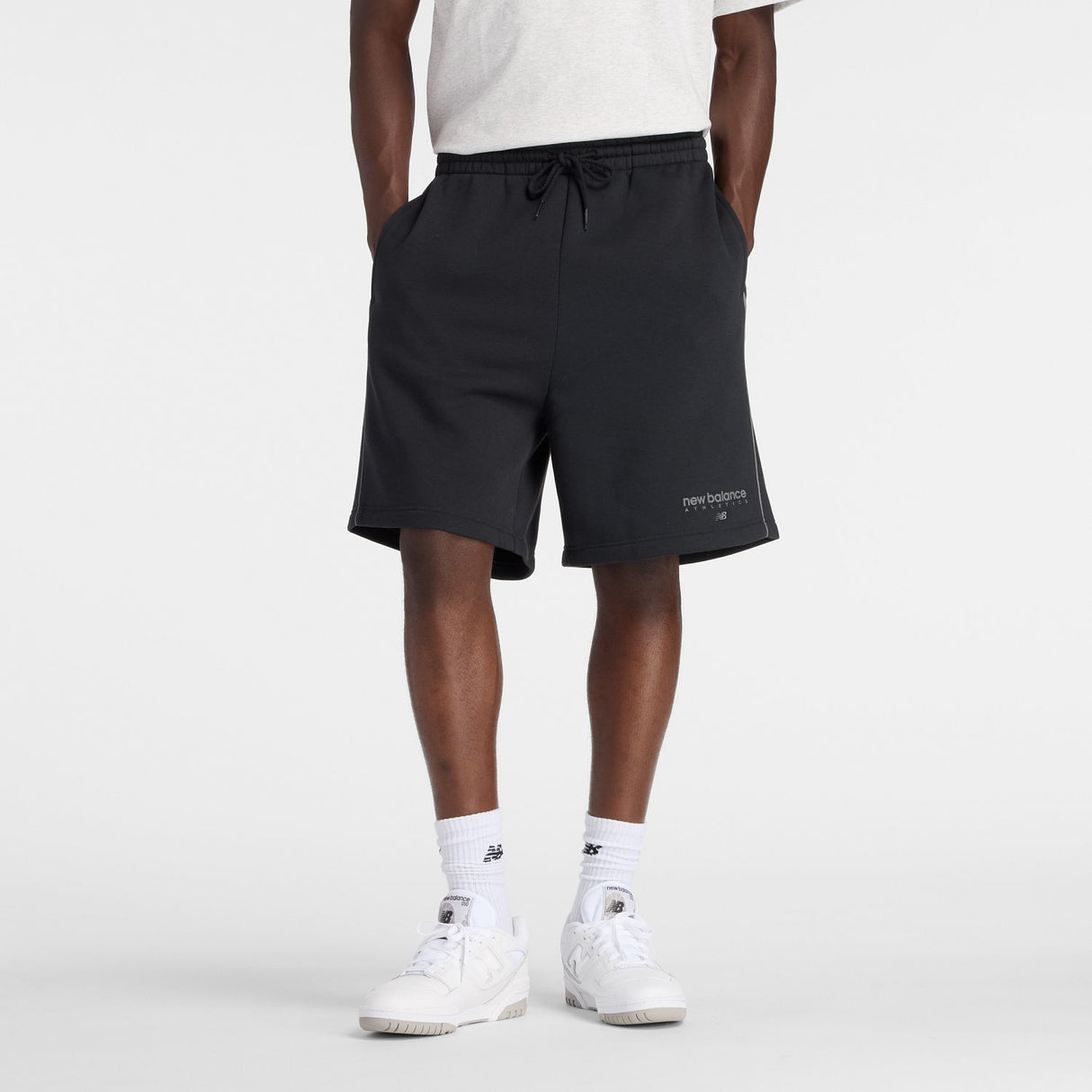 New Balance Men's Trackside Fleece Shorts 7-1