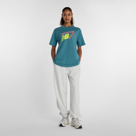 New Balance Women's Classic Tri-Logo T-Shirt-1