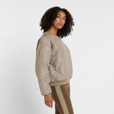 New Balance Women's Quilted Woven Crew-4