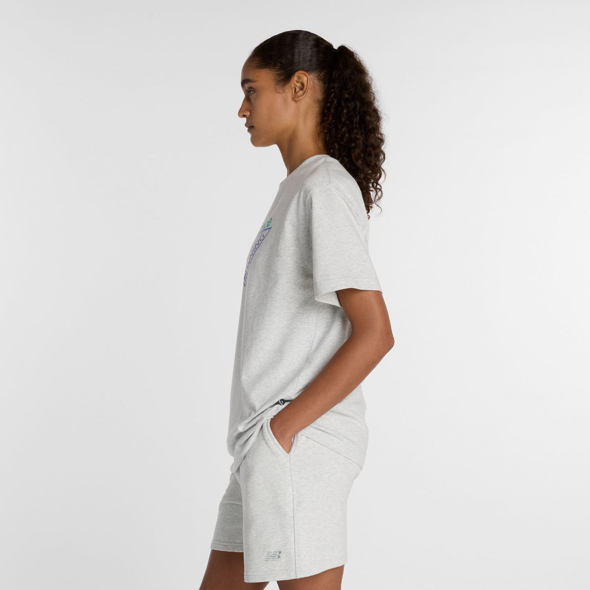 New Balance Women's Classic Tri-Logo T-Shirt-3