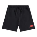 New Balance Boys' French Terry Stacked Logo Shorts-1