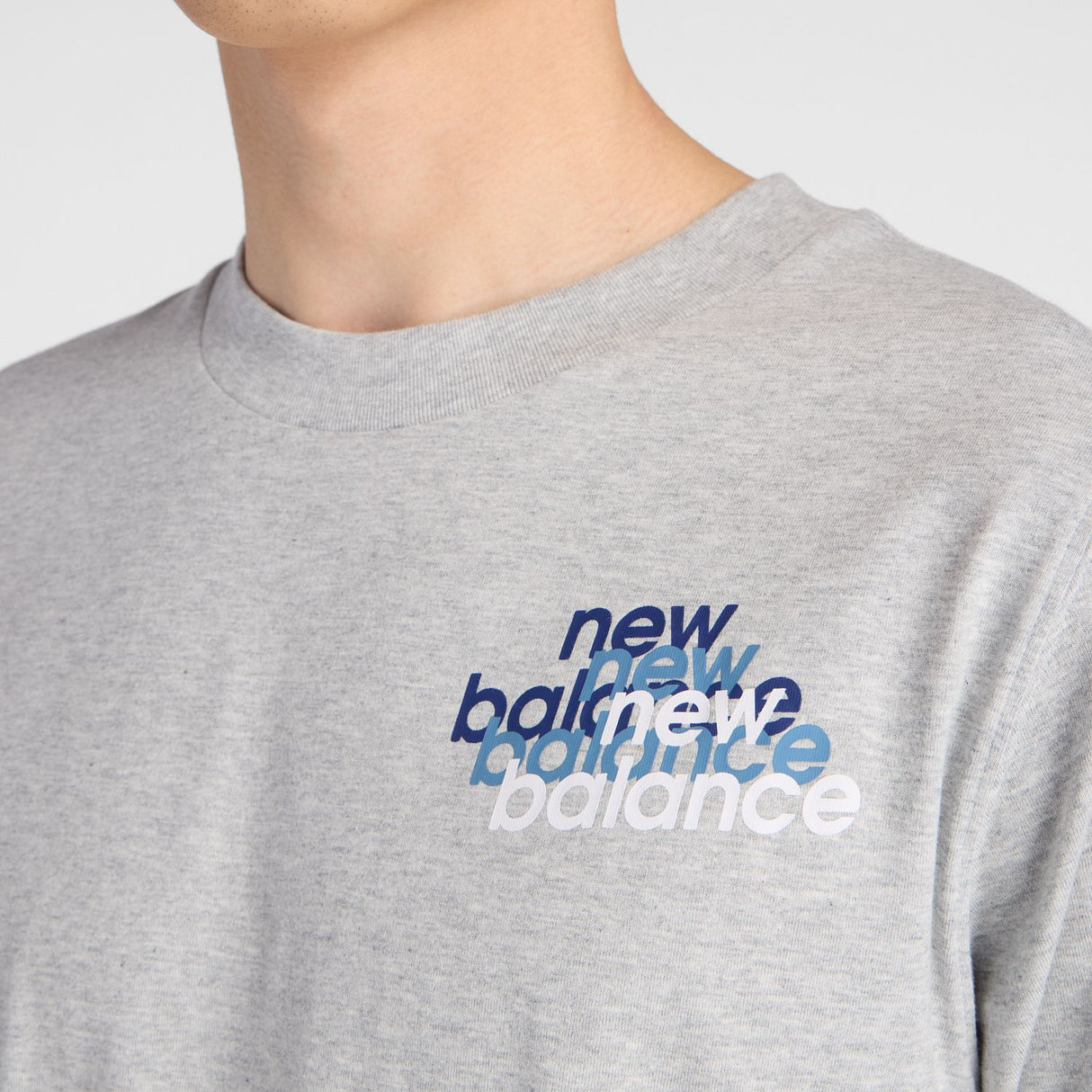 New Balance Men's Multi Linear Logo T-Shirt-4