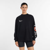 New Balance Women's NYC Marathon Relaxed Jersey Long Sleeve-2