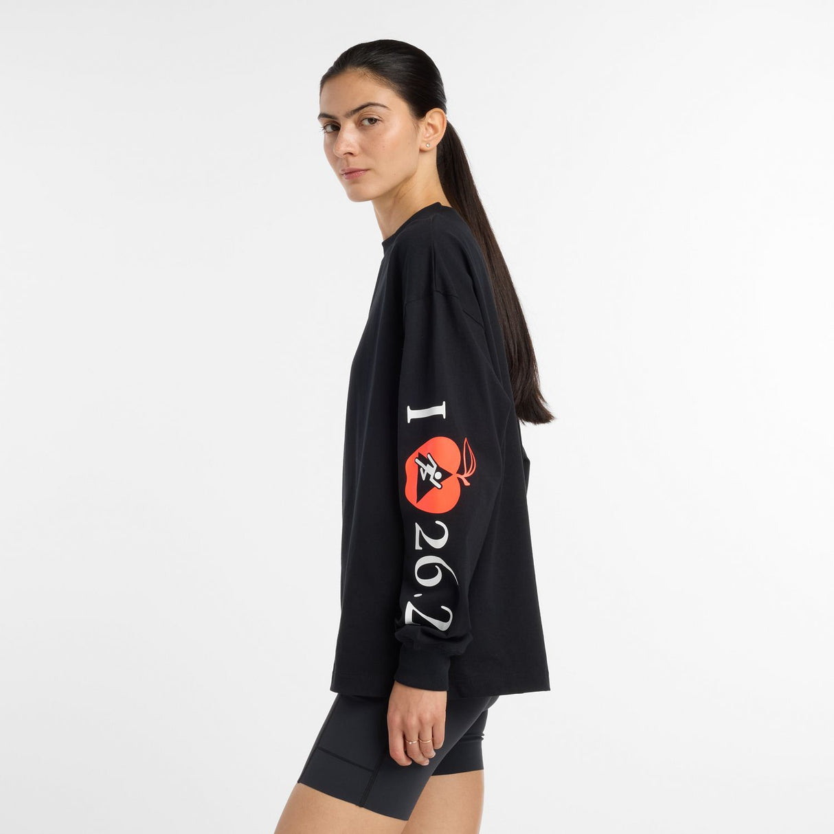 New Balance Women's NYC Marathon Relaxed Jersey Long Sleeve-3