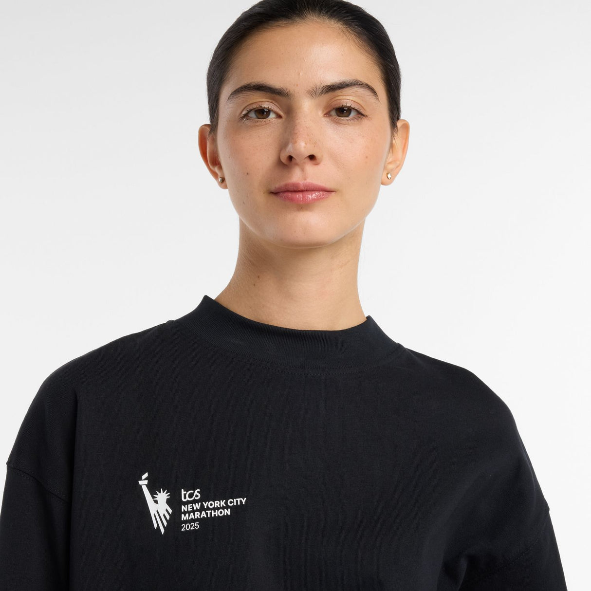 New Balance Women's NYC Marathon Relaxed Jersey Long Sleeve-5