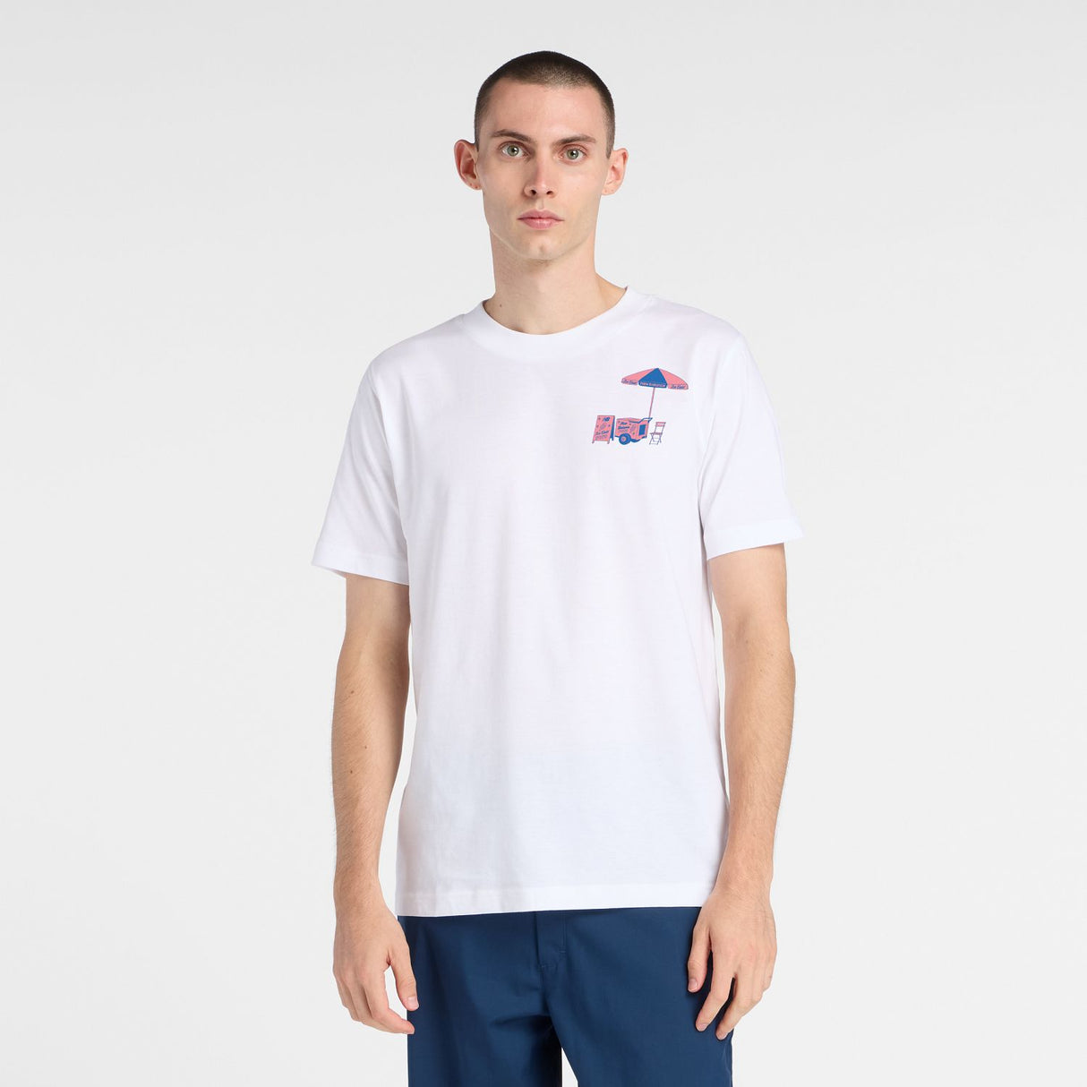 New Balance Men's Pop Stand T-Shirt-1