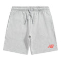 New Balance Boys' French Terry Stacked Logo Shorts-1