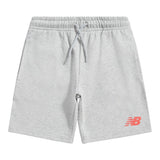 New Balance Boys' French Terry Stacked Logo Shorts-1