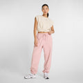 New Balance Women's Heritage French Terry Crop T-Shirt-1