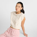 New Balance Women's Heritage French Terry Crop T-Shirt-2