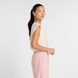New Balance Women's Heritage French Terry Crop T-Shirt-4