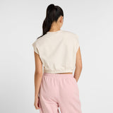 New Balance Women's Heritage French Terry Crop T-Shirt-5