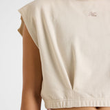 New Balance Women's Heritage French Terry Crop T-Shirt-7