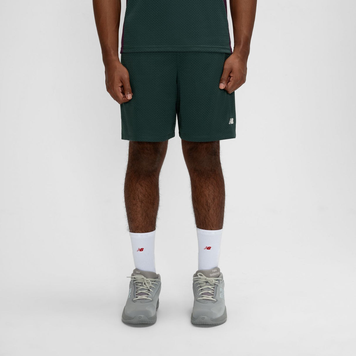 New Balance Men's Basketball Performance Mesh Shorts-3