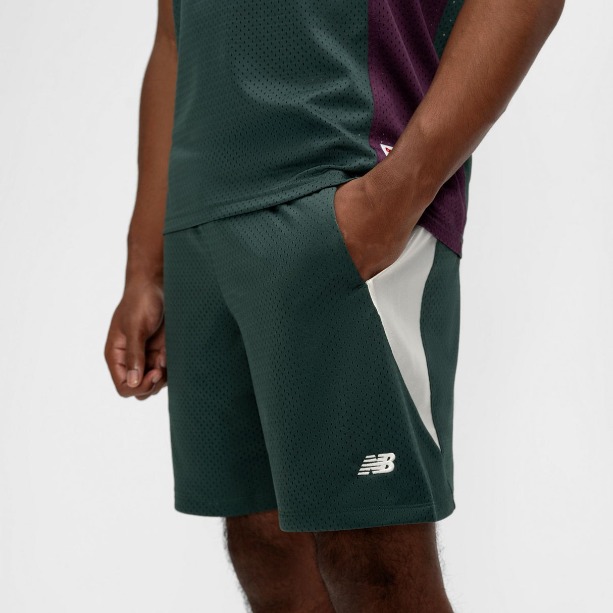 New Balance Men's Basketball Performance Mesh Shorts-5