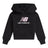 New Balance Girls' BB Stacked Logo Hoodie-1