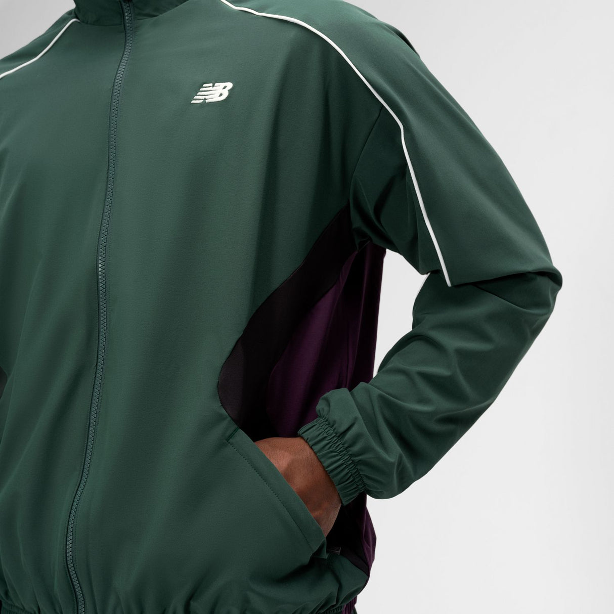 New Balance Men's Basketball Colorblocked Woven Jacket-5