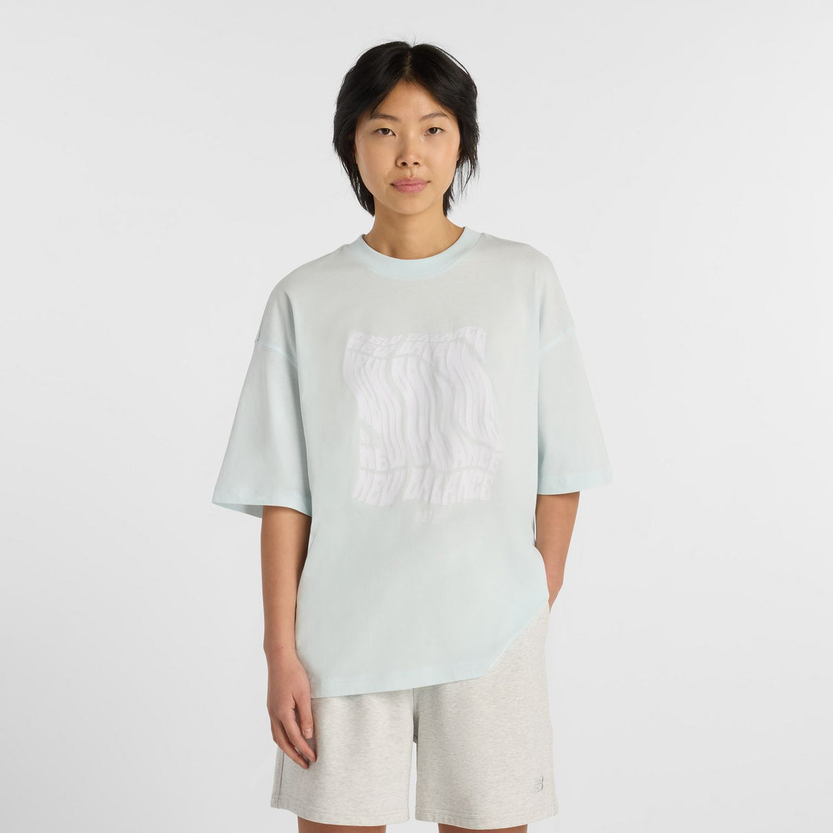 New Balance Women's Wavey Relaxed T-Shirt-1