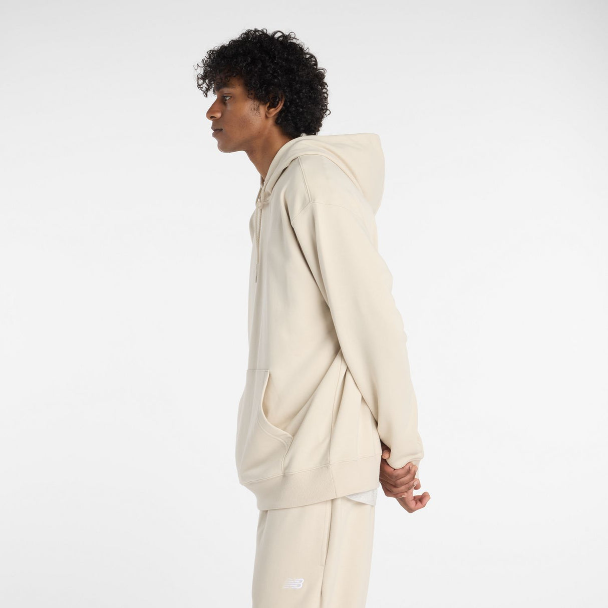 New Balance Men's Oversized Center Embroidered Hoodie-2
