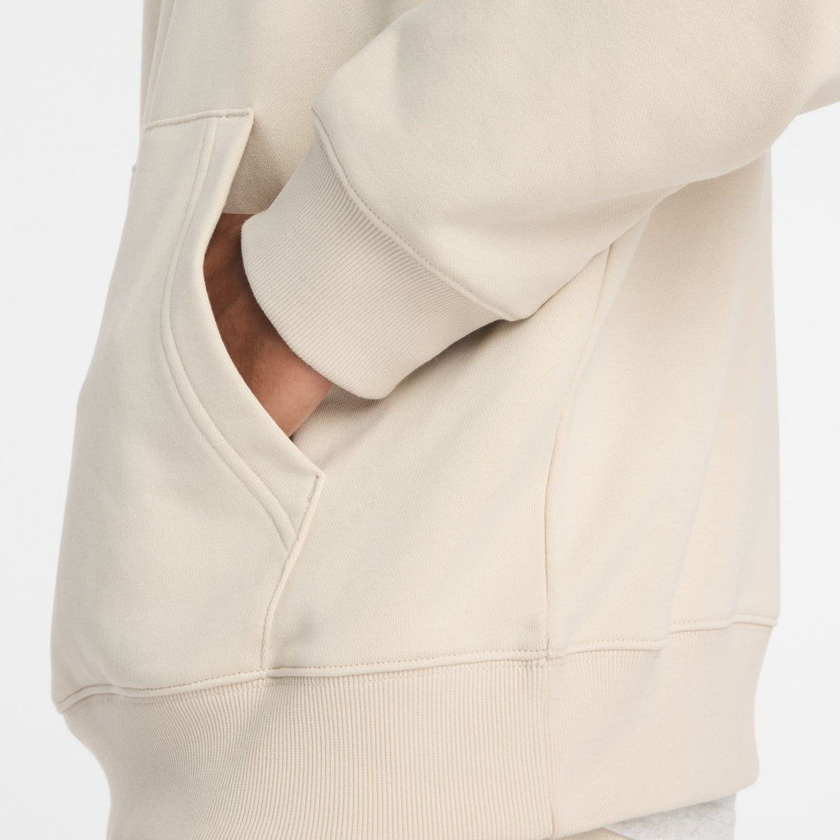 New Balance Men's Oversized Center Embroidered Hoodie-5