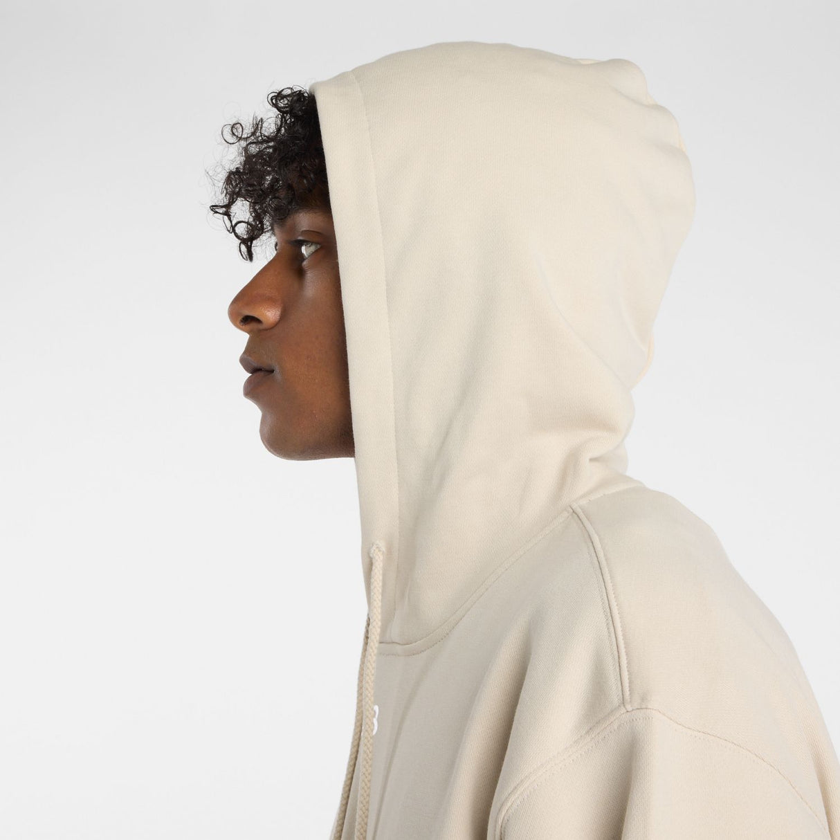 New Balance Men's Oversized Center Embroidered Hoodie-6