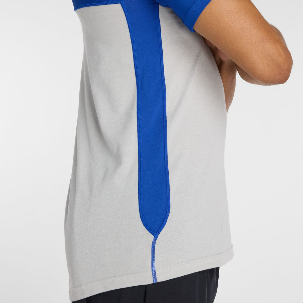 New Balance Men's Asym Short Sleeve Top Right-5