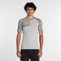 New Balance Men's Asym Short Sleeve Top Right-1