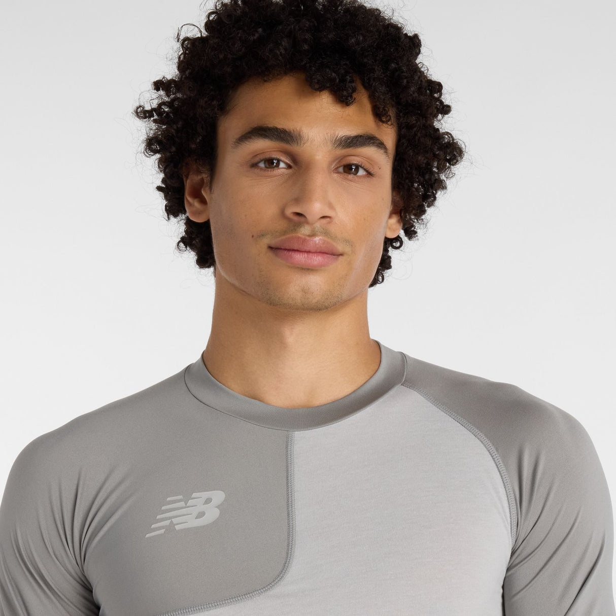 New Balance Men's Asym Short Sleeve Top Right-4
