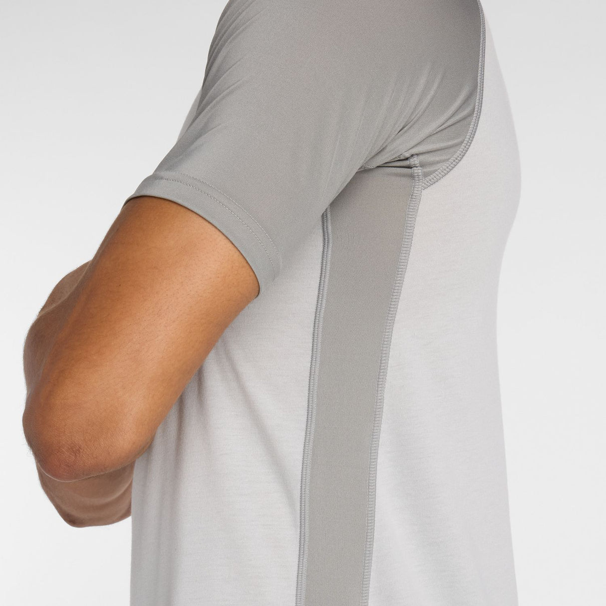 New Balance Men's Asym Short Sleeve Top Right-5