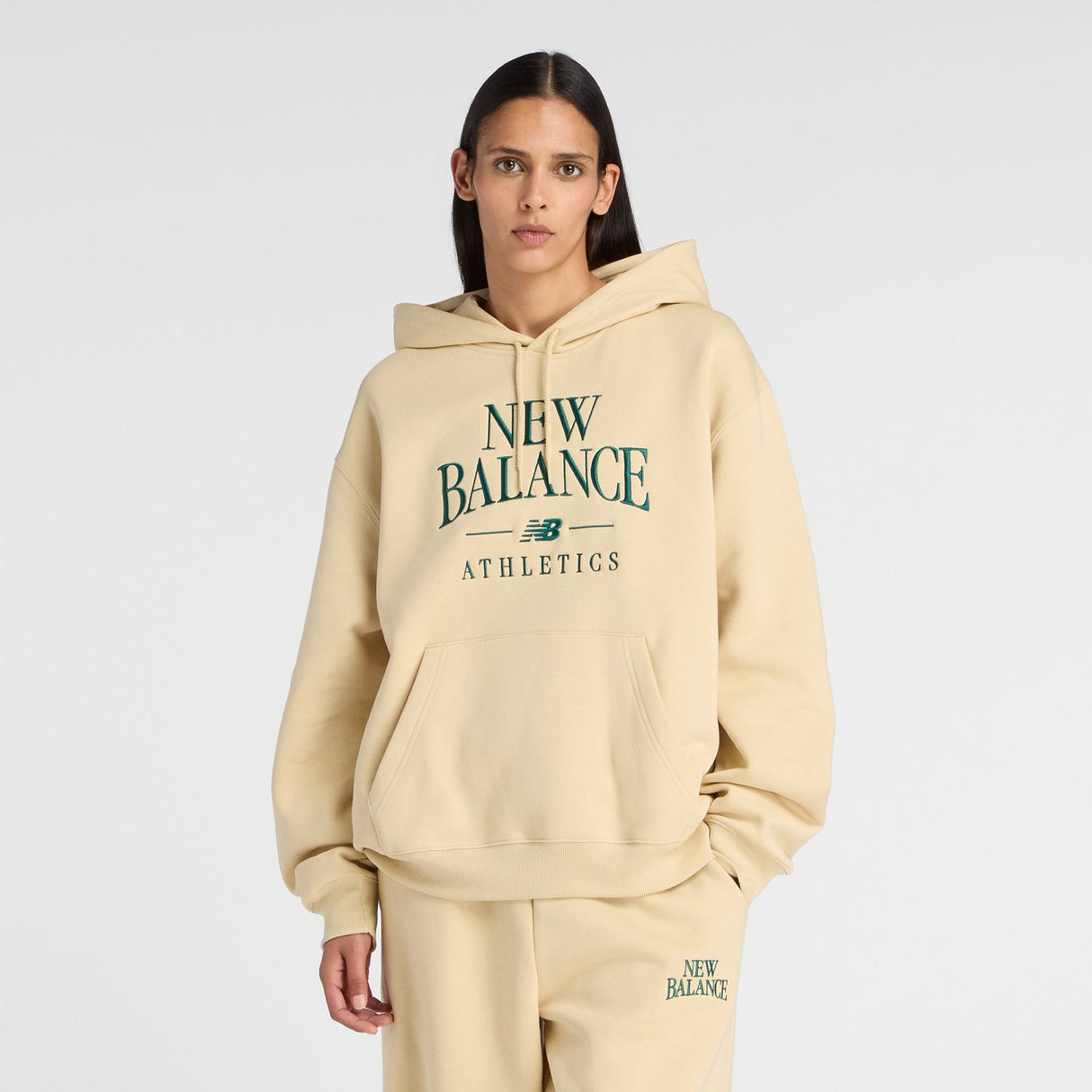New Balance Women's Trackside Fleece Hoodie-2