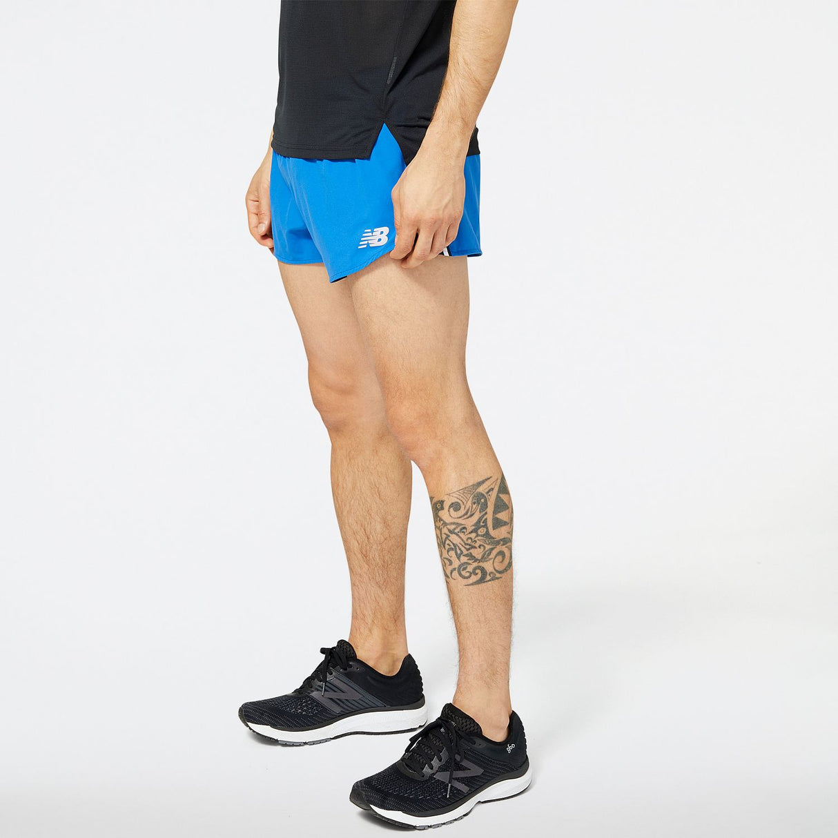 New Balance Men's Impact Run 3 Inch Split Shorts-2