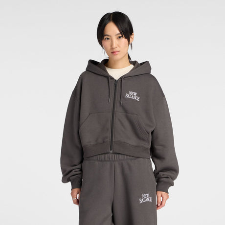 New Balance Women's Trackside Fleece Full Zip-2